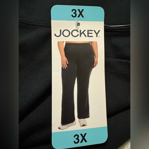 Jockey Studio Flare Yoga Pants 3 X - Picture 8 of 12